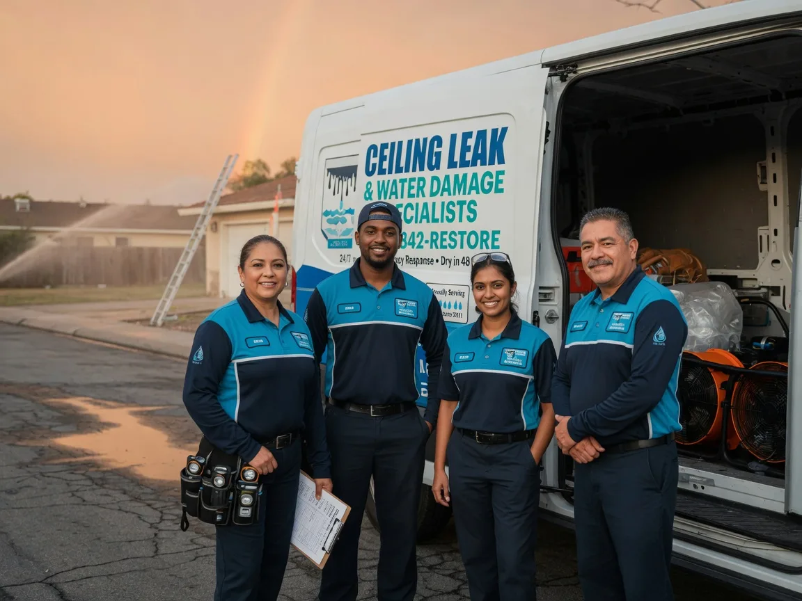 Ceiling Leak Cleanup company in Gay, GA
