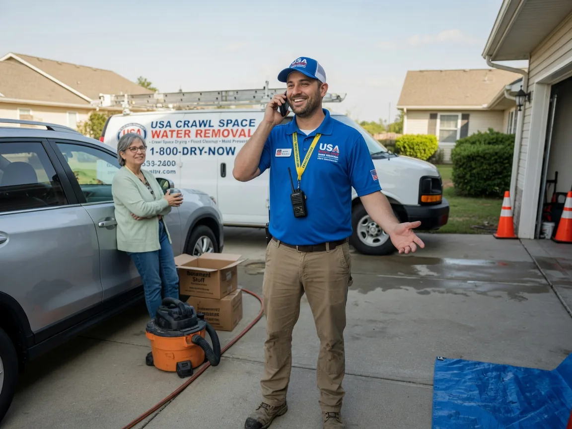Crawl Space Water Removal Gay, GA FAQs